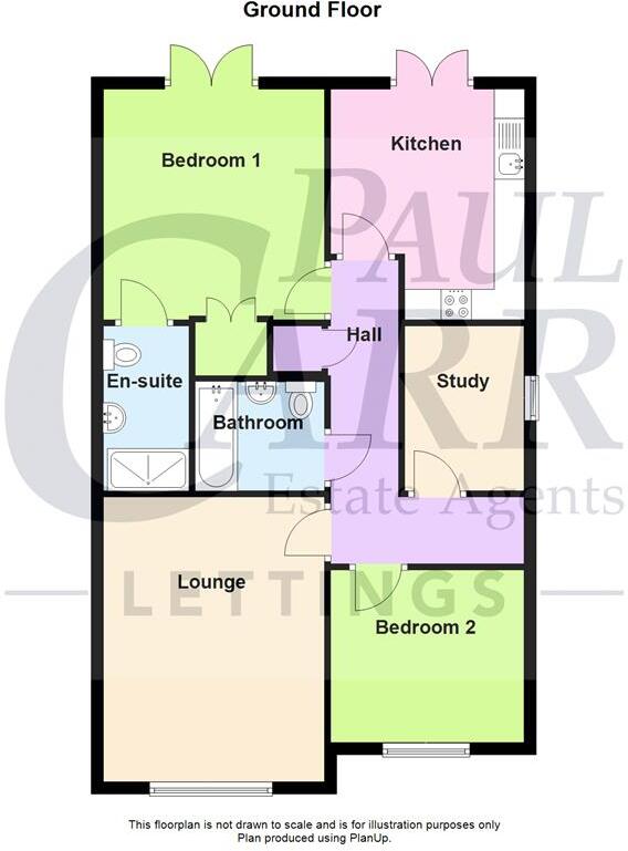  5, Harpurs Paddock, Hill Street, Hednesford. WS12 2DP floorplan