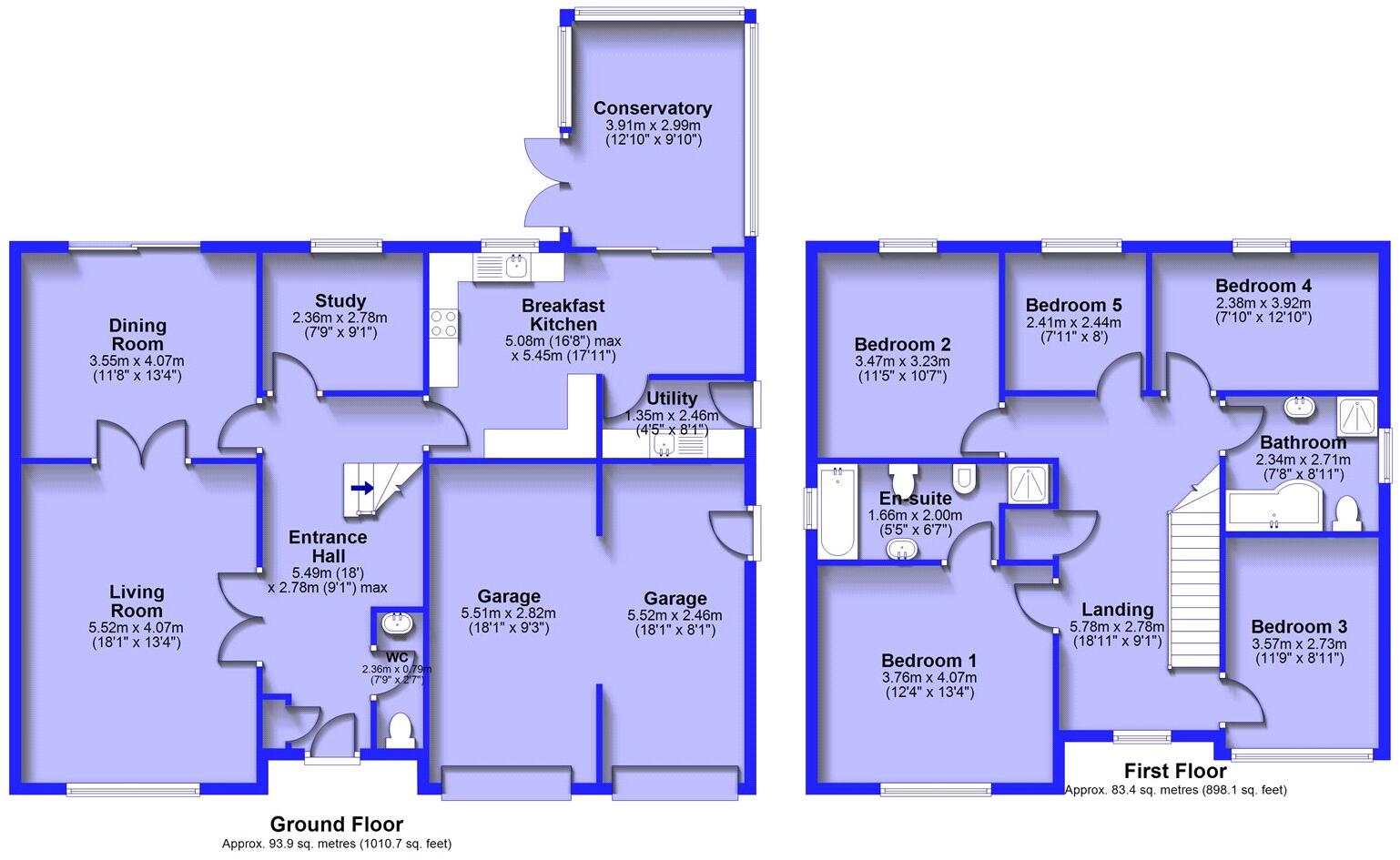 The Woodlands, Old Langho, Blackburn, Lancashire, BB6 floorplan