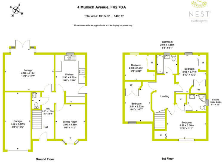Mulloch Avenue, Falkirk, FK2 7GA floorplan
