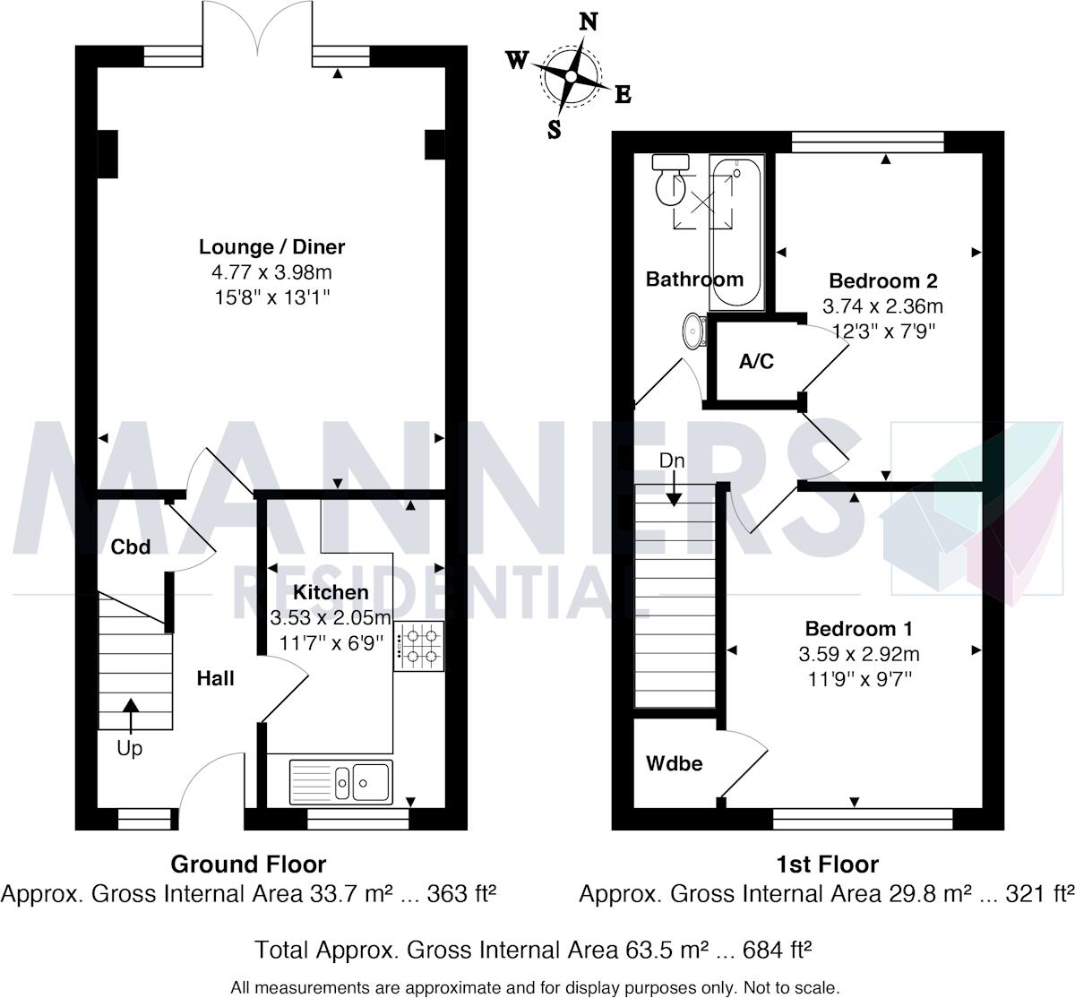 Windgates, Guildford floorplan