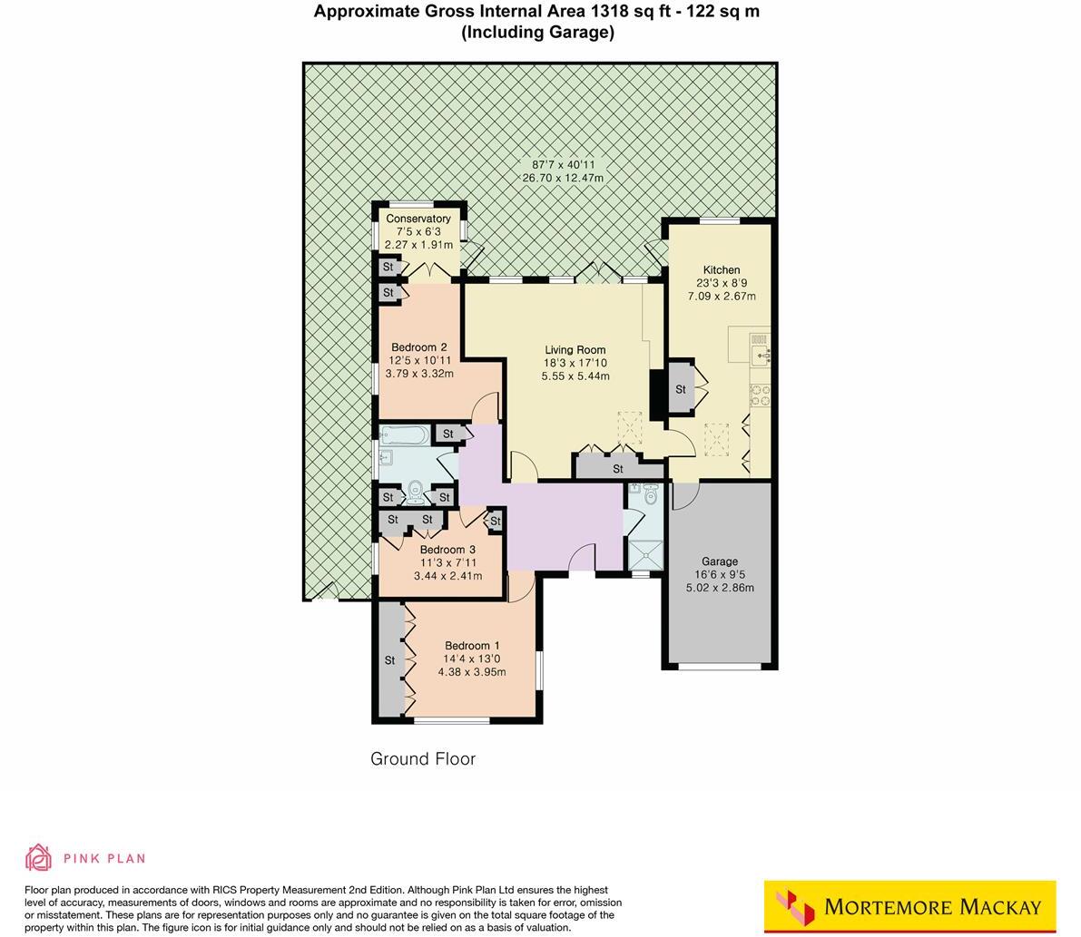 Green Dragon Lane, London floorplan