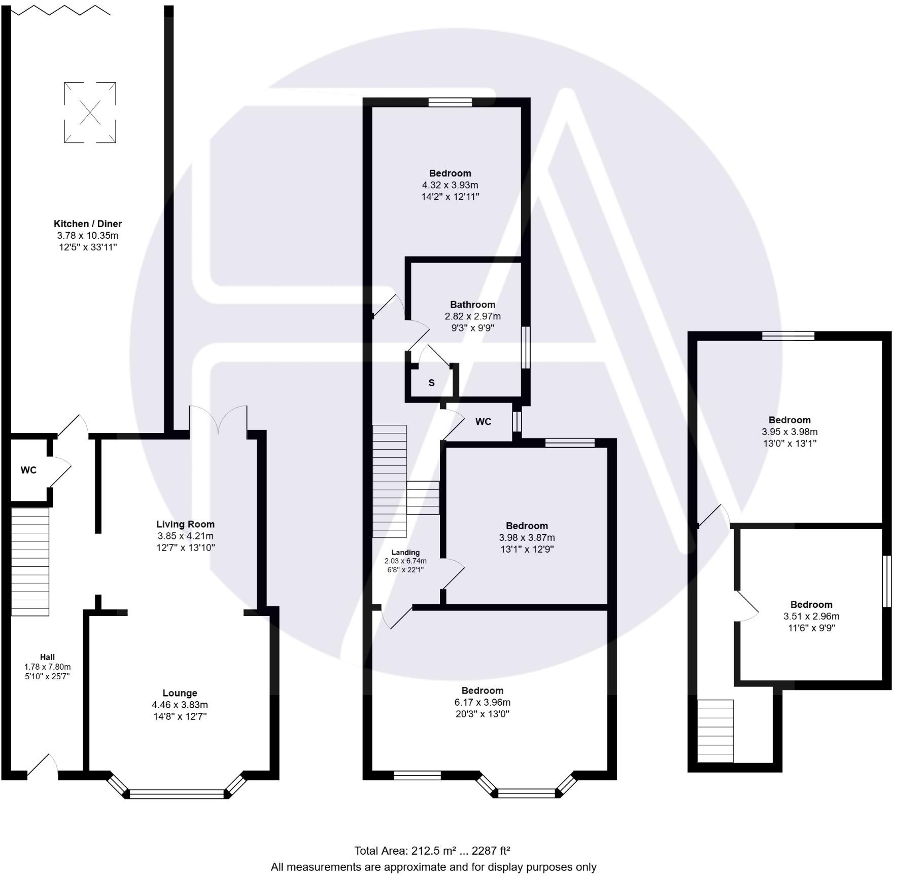 Forest Road, Southport, Merseyside, PR8 6HY floorplan