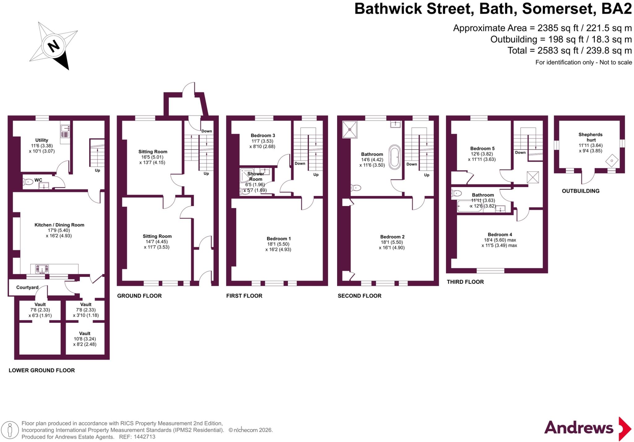 Bathwick Street, Bath, Somerset, BA2 floorplan