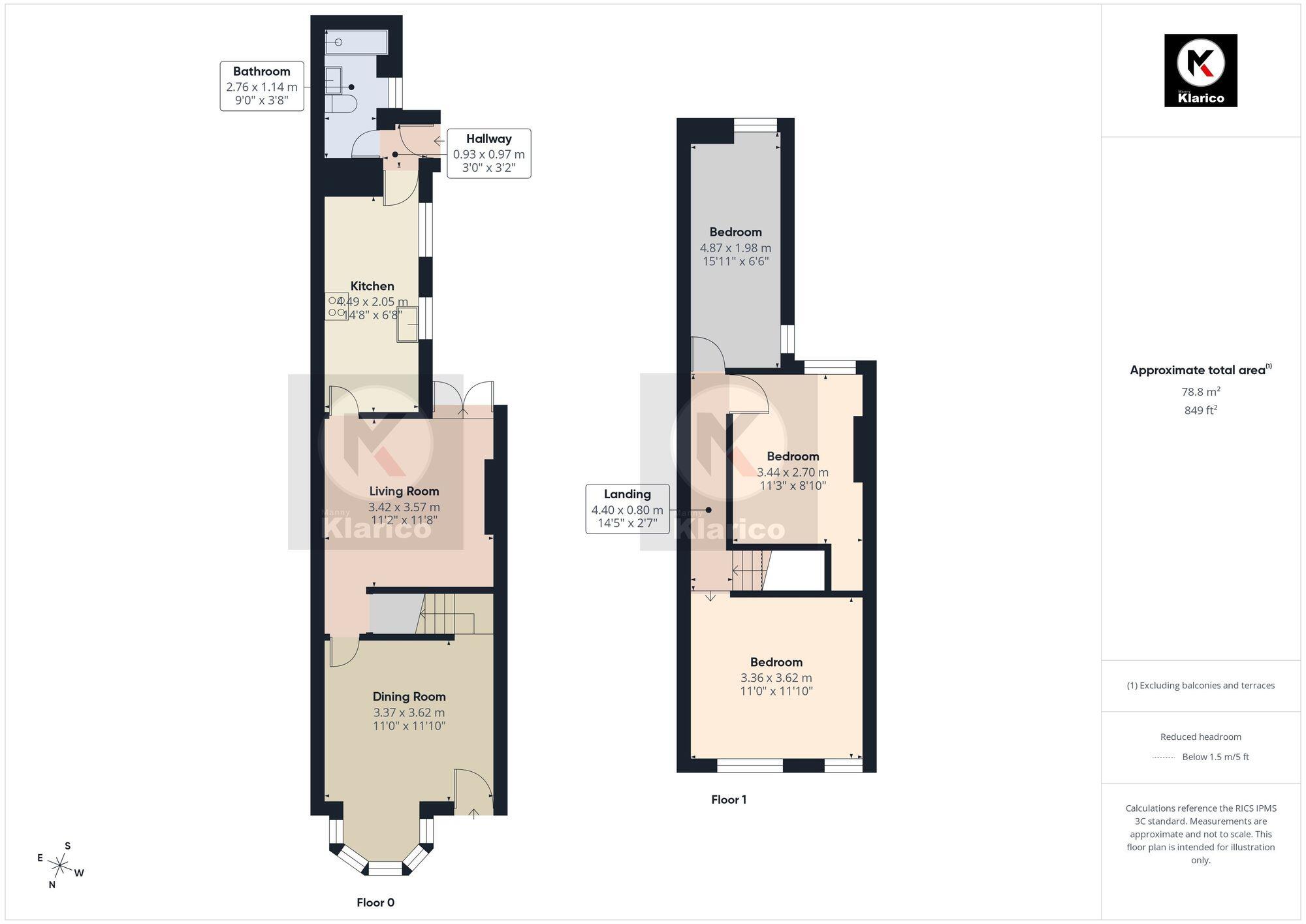 Brandon Road, Birmingham, B28 floorplan