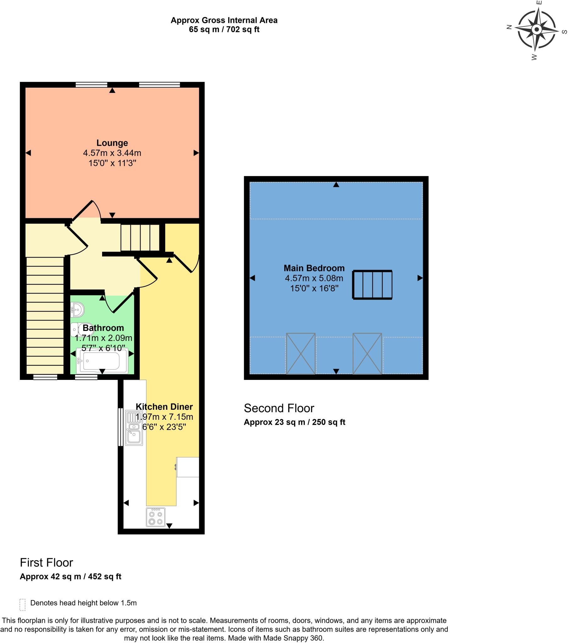 New Street, Earl Shilton floorplan