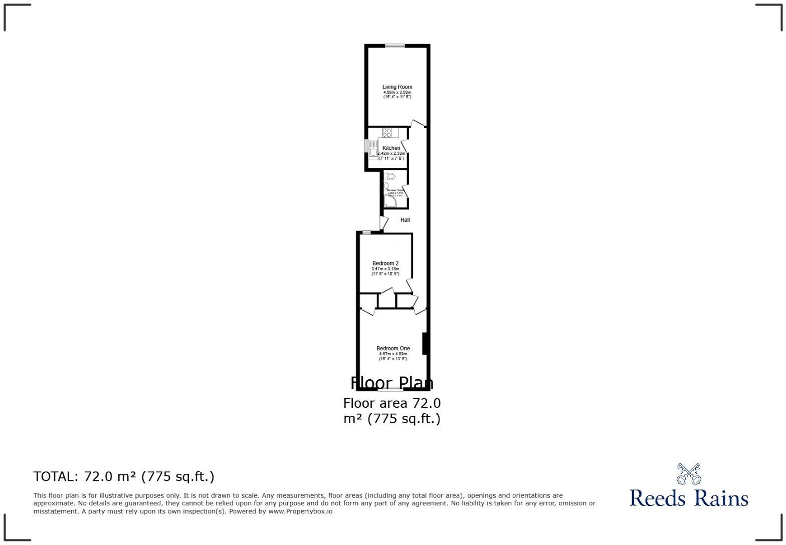 Laughton Road, Dinnington, Sheffield, South Yorkshire, S25 floorplan