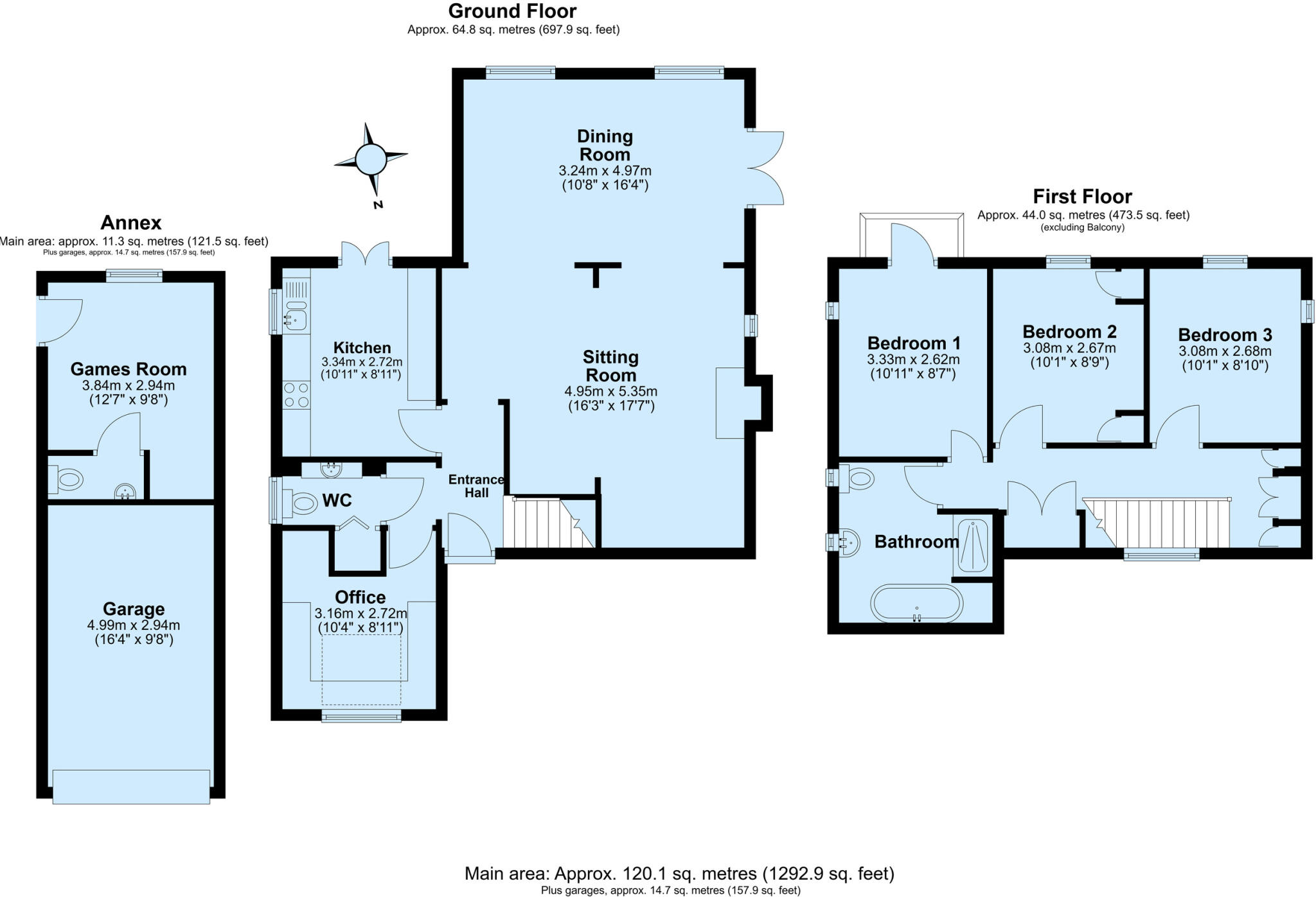 Cross Park, Brixton floorplan