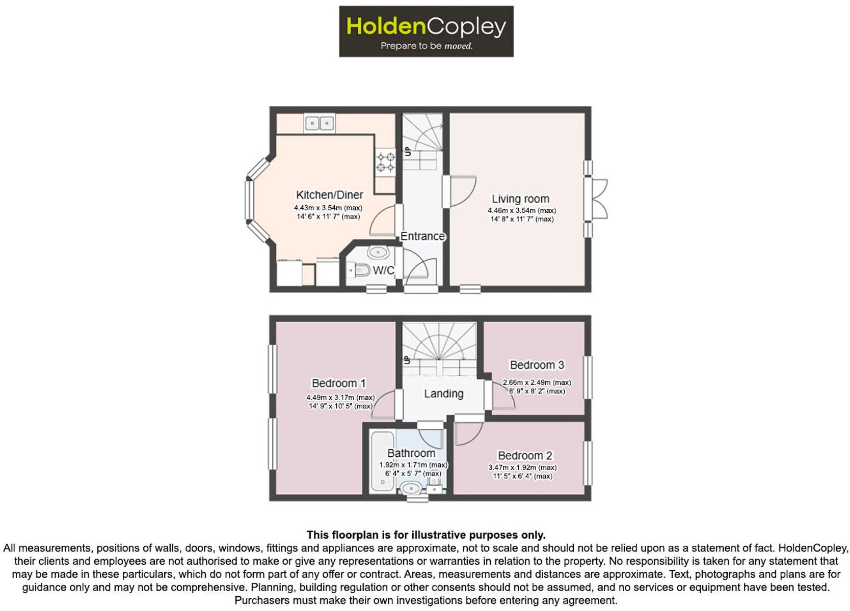 Hunters Chase, Mansfield Woodhouse, NG19 floorplan