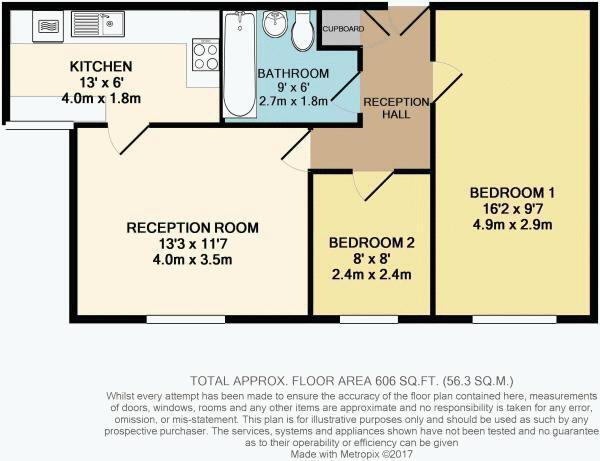 Cobblers Close, Blackpond Lane, Farnham Royal, Buckinghamshire £1390pcm  floorplan