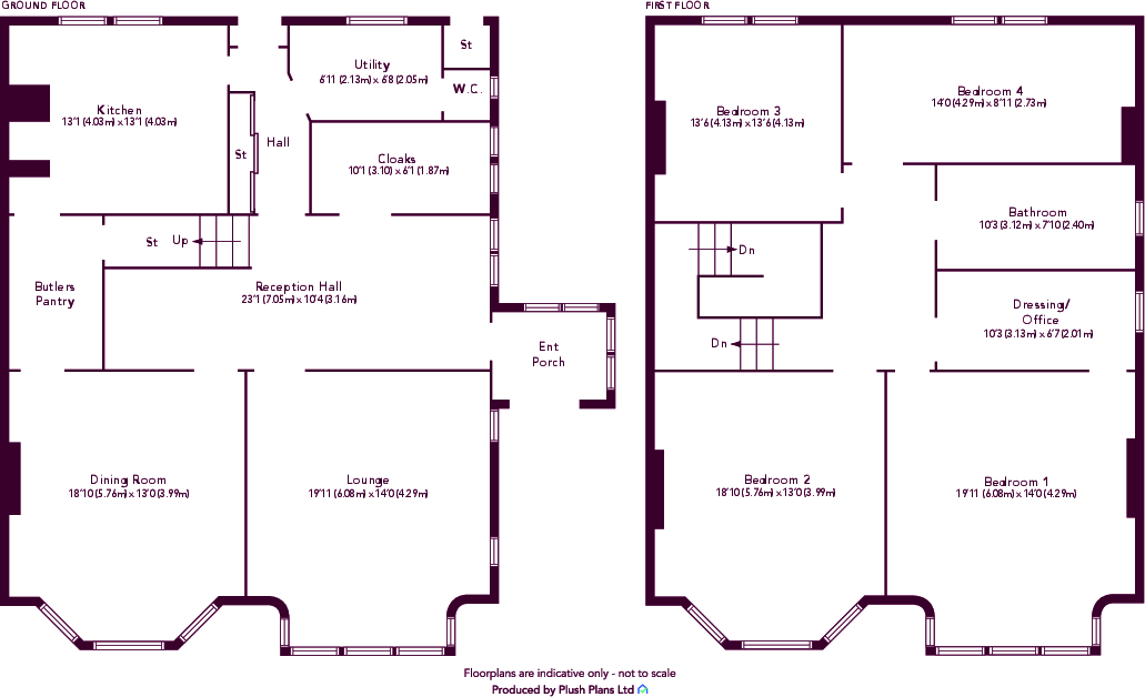 16 Larch Road, Dumbreck, Glasgow, G41 5DA floorplan