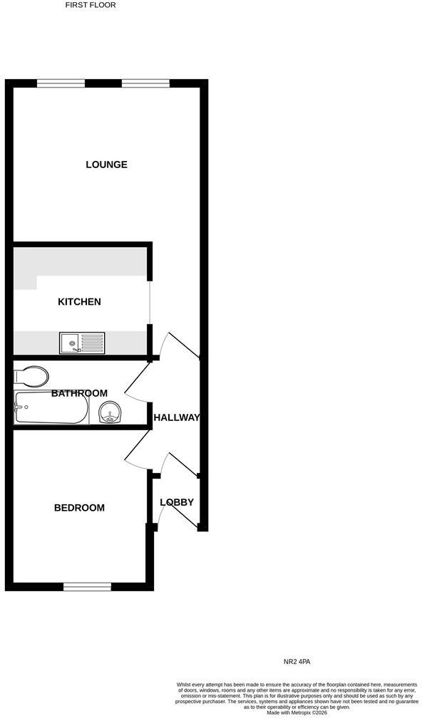Maude Gray Court, St. Benedicts Street floorplan