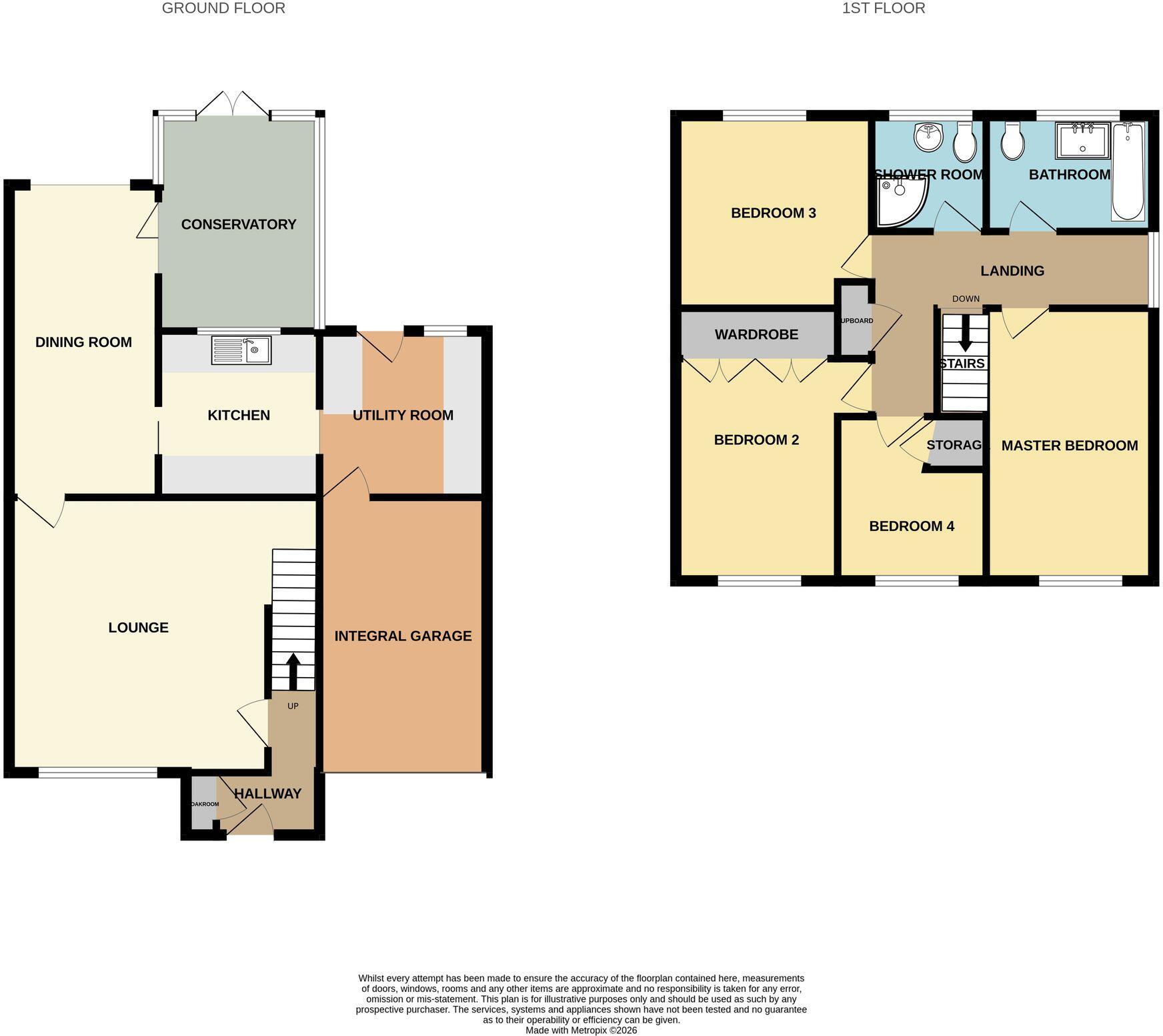 Soar Close, Melton Mowbray, LE13 floorplan