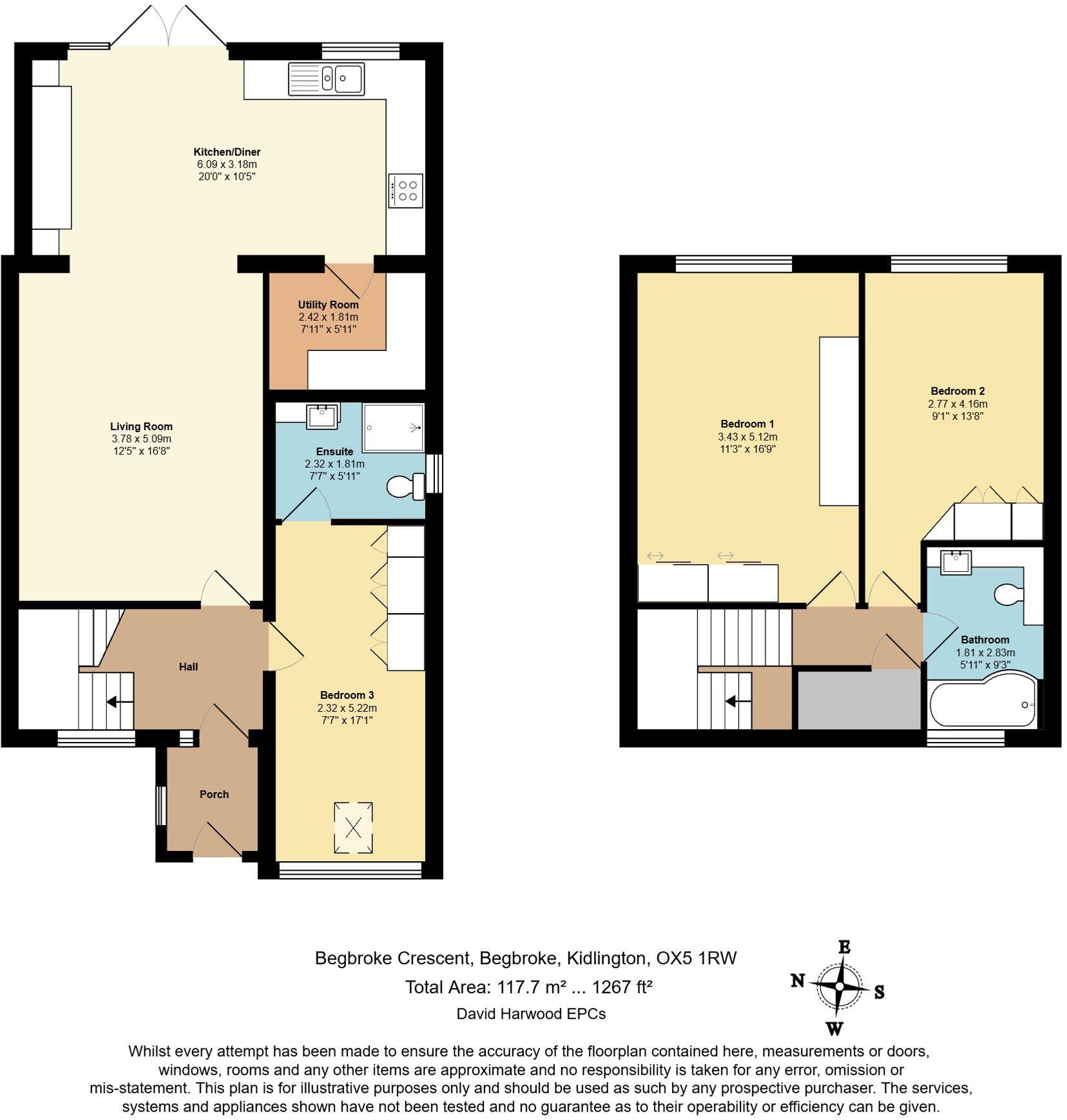 Begbroke Crescent, Begbroke, OX5 floorplan