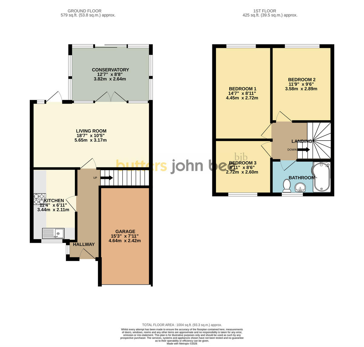 Fernwood, Stafford, ST16 1NN floorplan