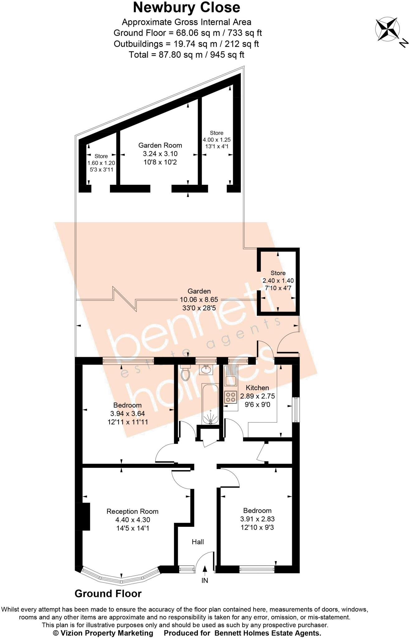 Newbury Close, Northolt floorplan