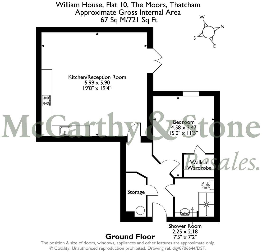 The Moors, Thatcham floorplan