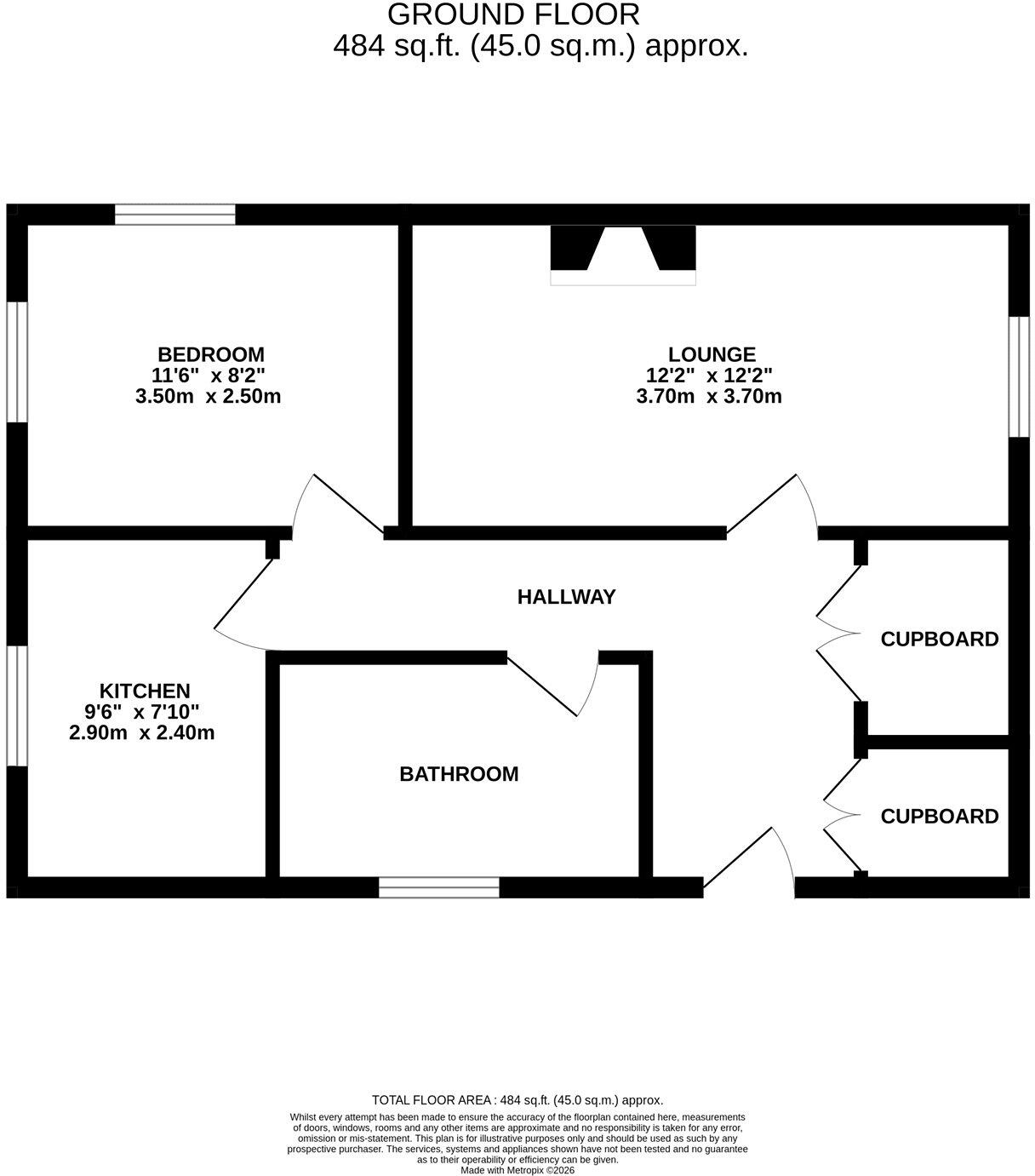Maxfield Close, Eastbourne, East Sussex floorplan