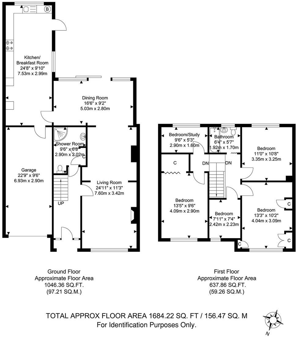 King Harolds Way, Bexleyheath, DA7 floorplan