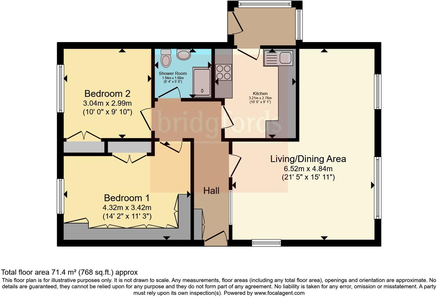 Greenhurst Lane, Ashton-under-Lyne, Greater Manchester, OL6 floorplan