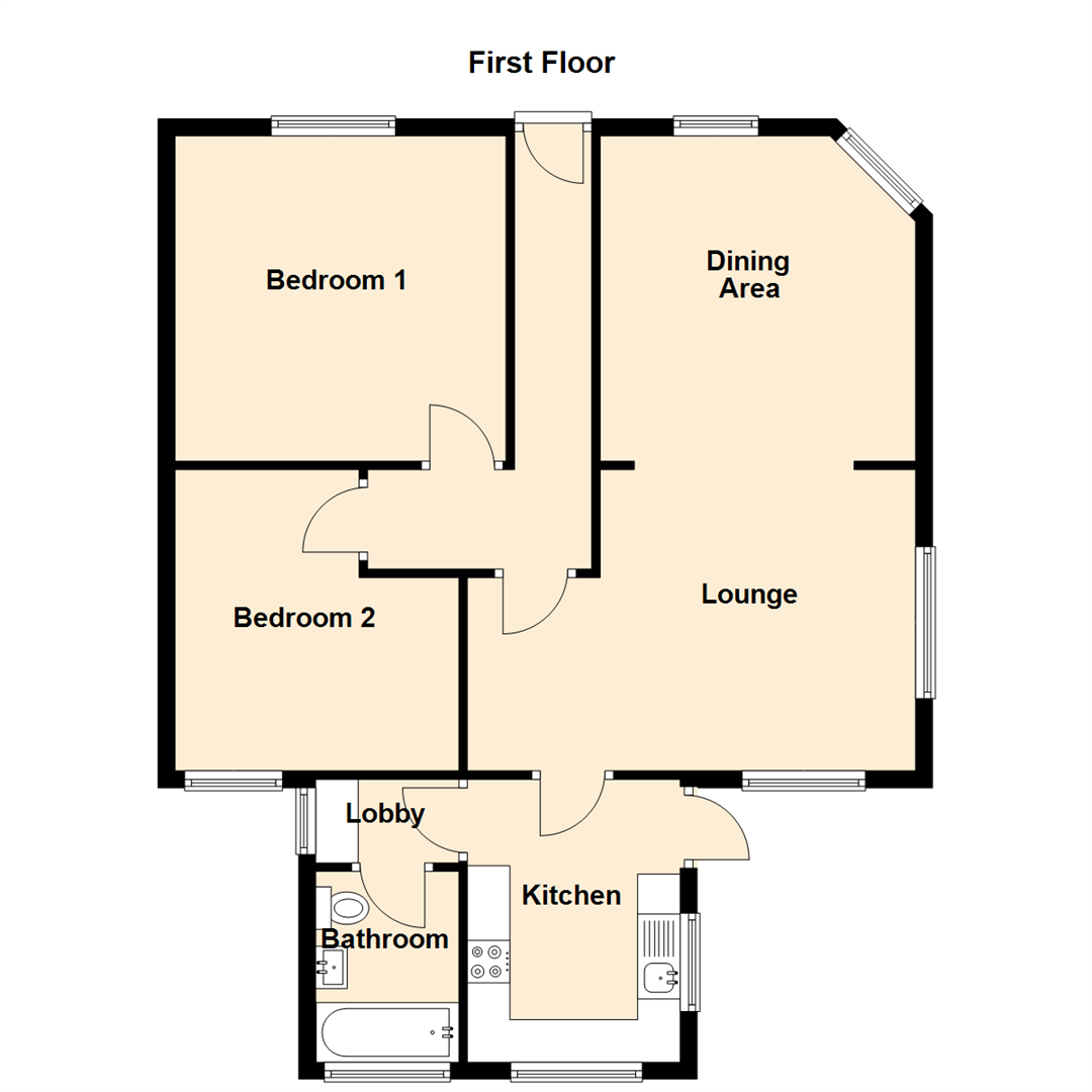 Ellison Terrace, Greenside, Ryton floorplan
