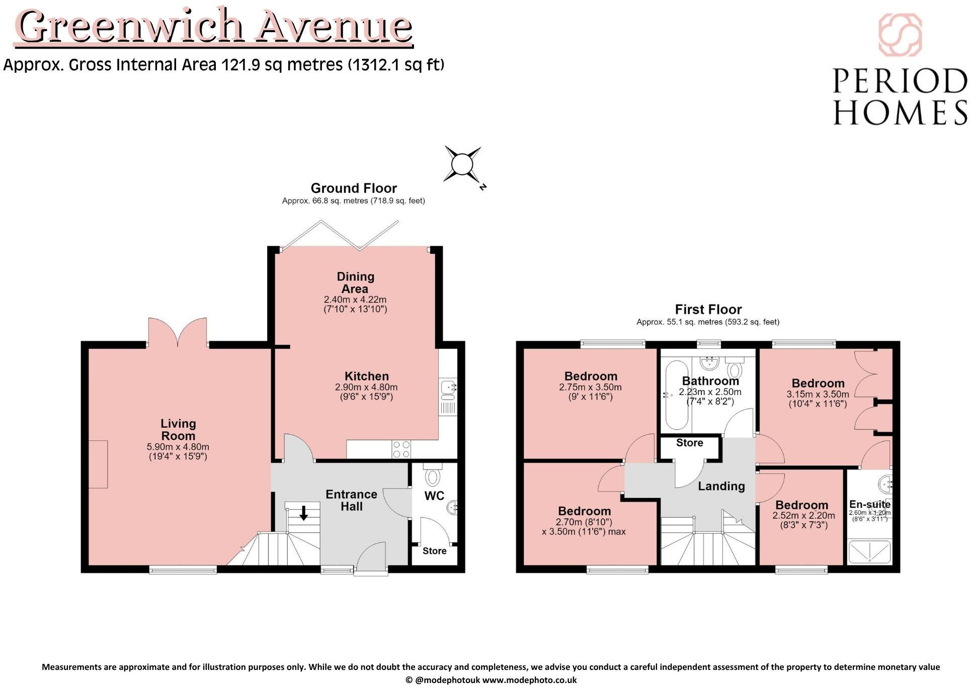 Greenwich Avenue, Brentwood floorplan