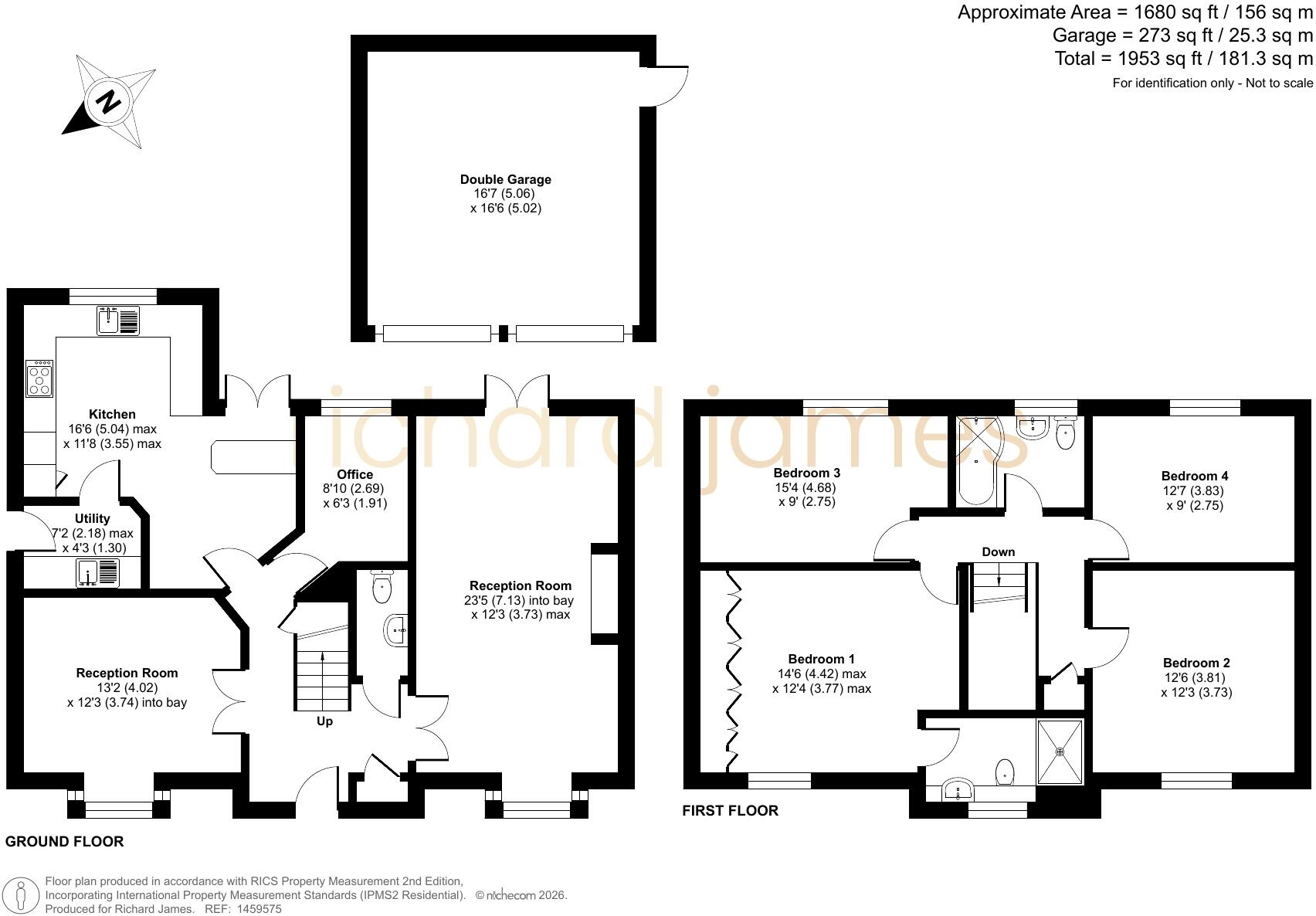 Helena Road, Redhouse, Swindon, SN25 floorplan