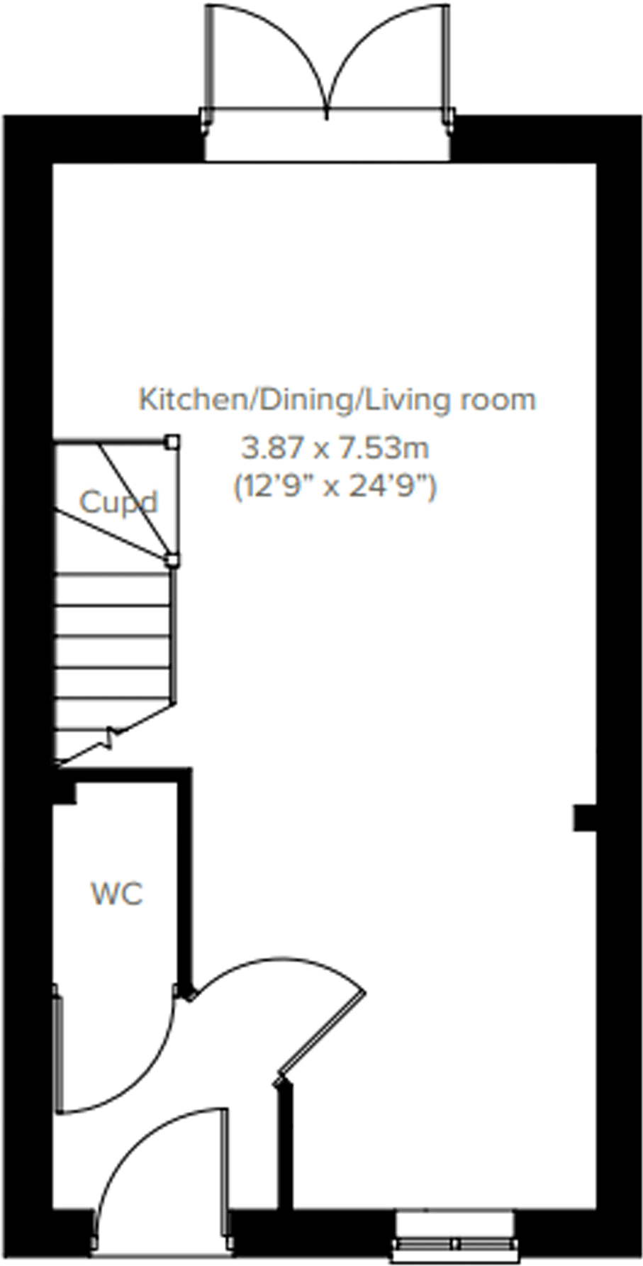 Encombe Street, Plymstock, Plymouth, Devon, PL9 7GH floorplan
