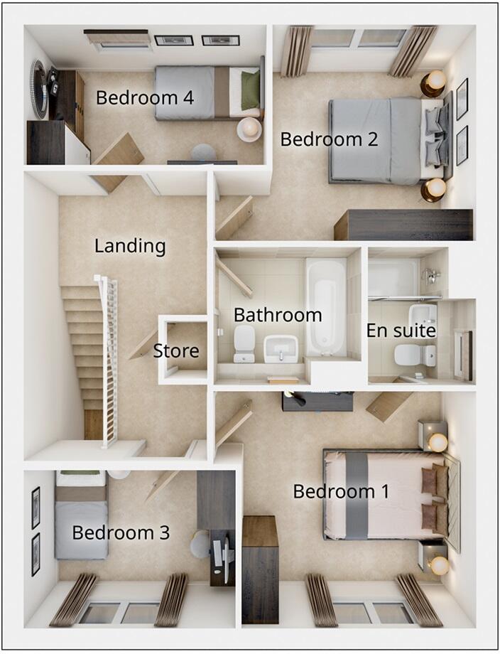 Off Corby Craig Terrace,
Bilston,
Midlothian,
EH25 9TH floorplan