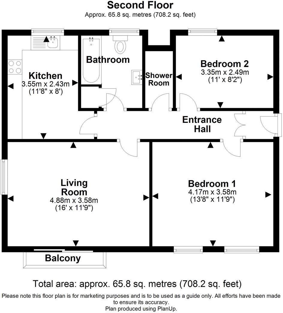 Christchurch Court, 77 Christchurch Road, Cheltenham floorplan