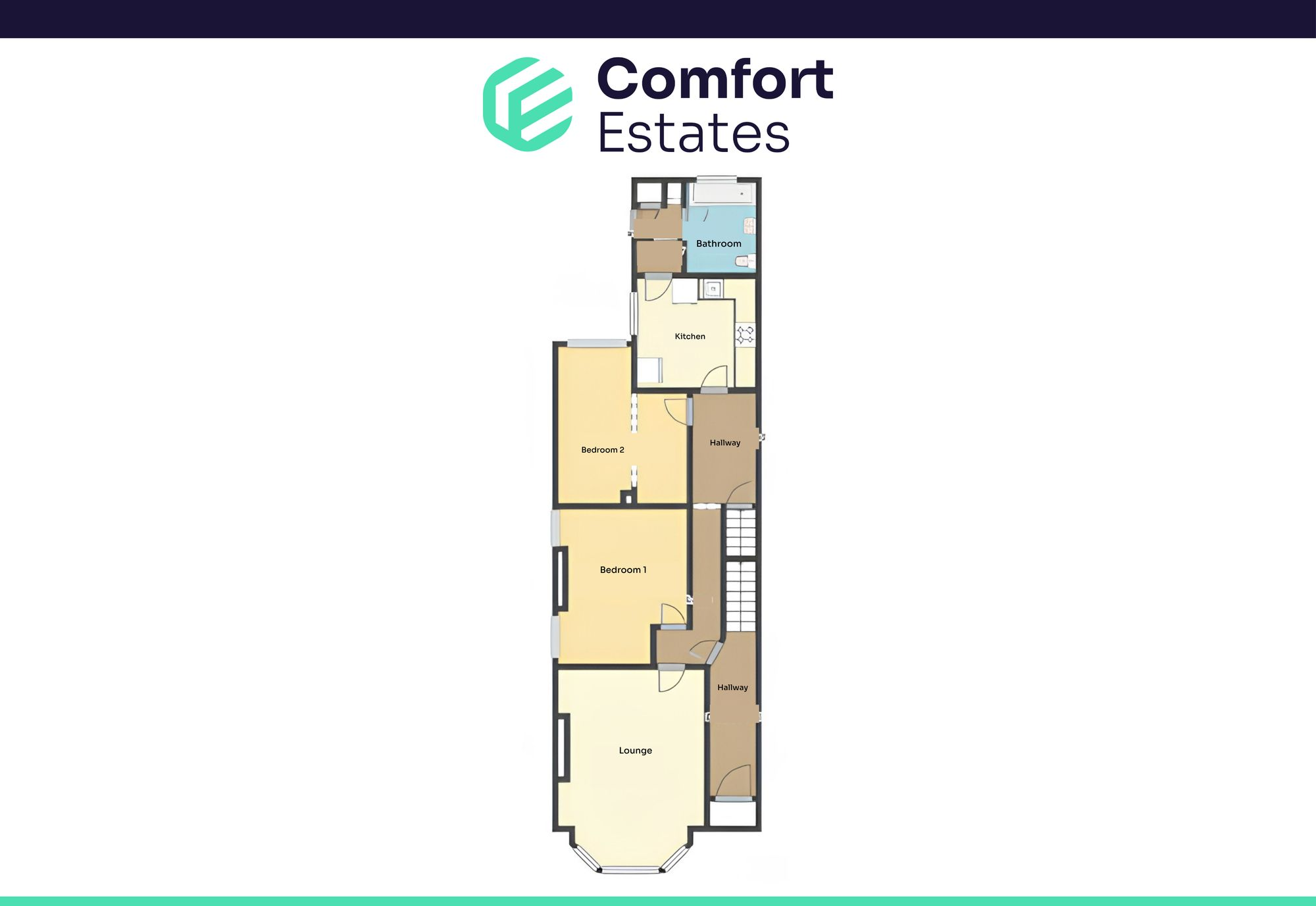Foxhall Road, Nottingham, NG7 floorplan