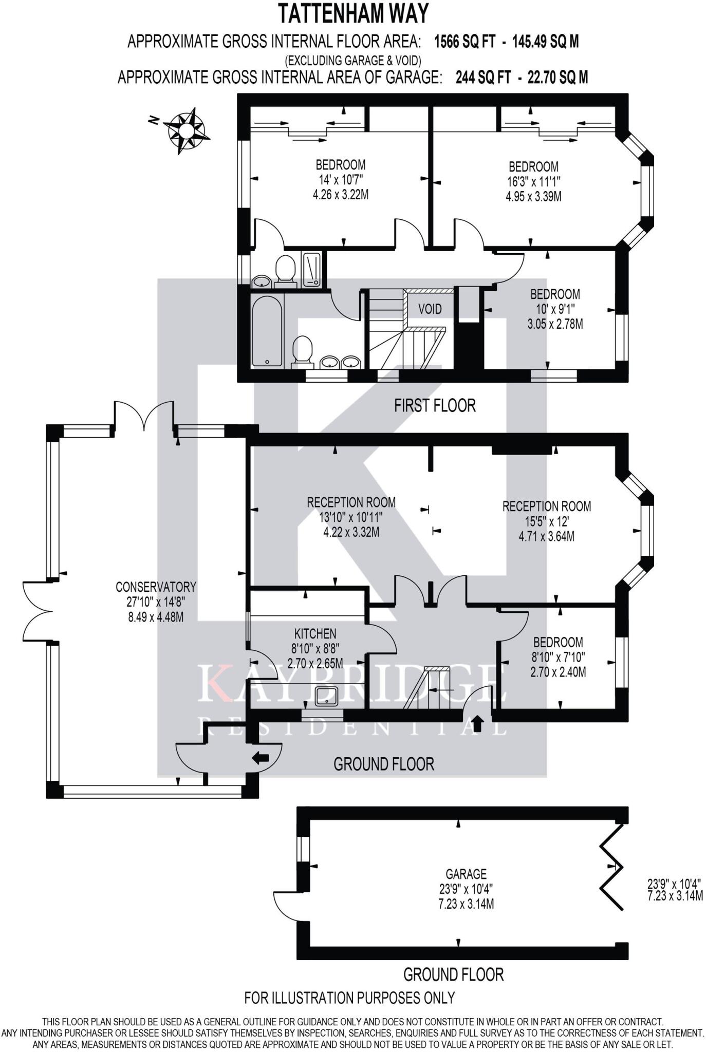 Tattenham Way, Burgh Heath, KT20 floorplan