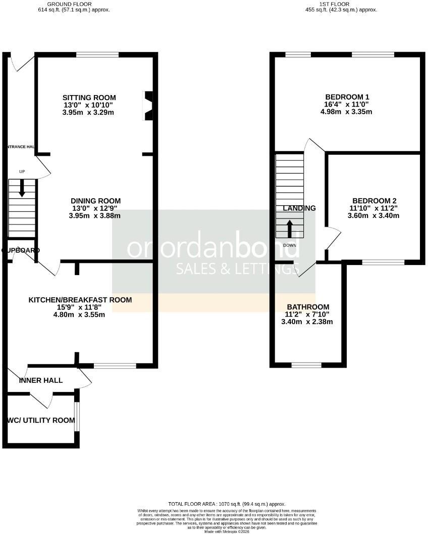 Prince Street, Earls Barton, Northamptonshire NN6 floorplan