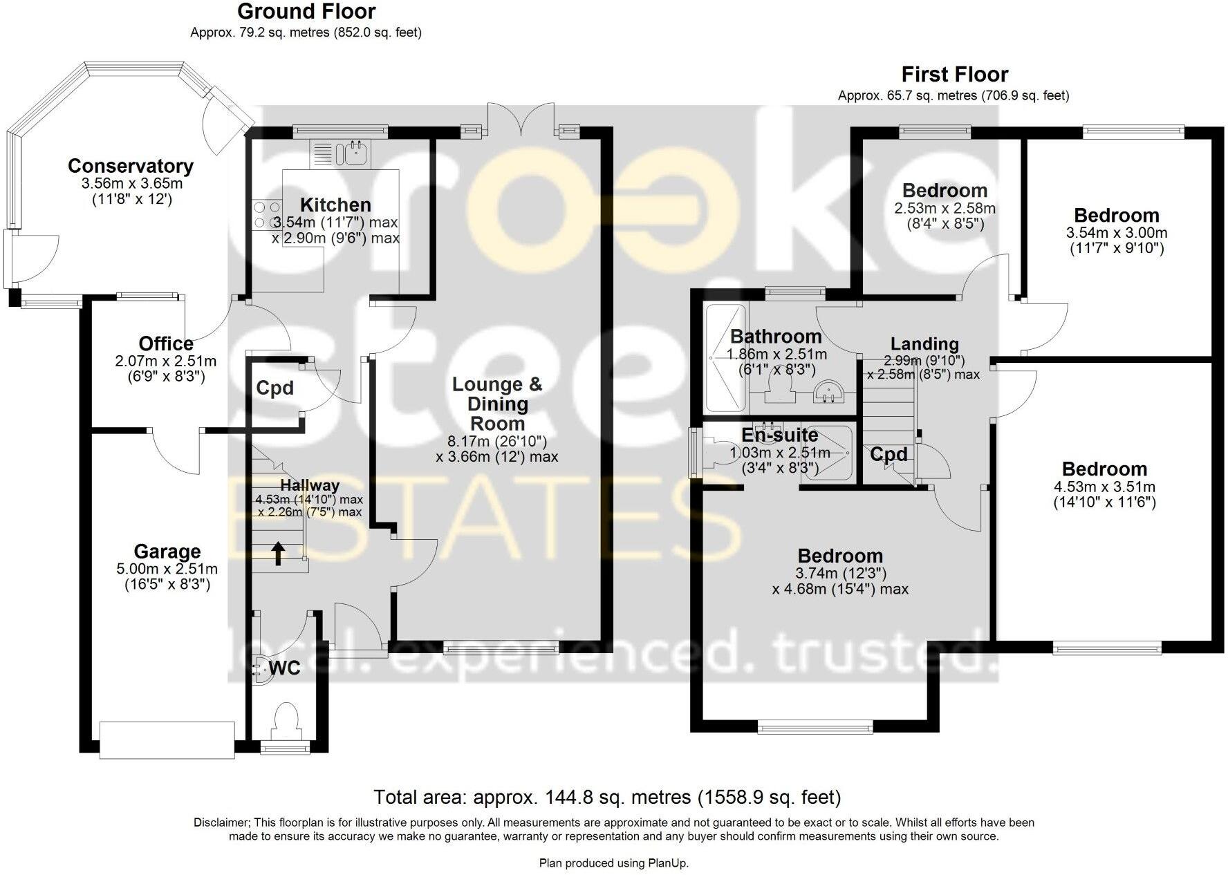 Moorland Rise, Haslingden floorplan