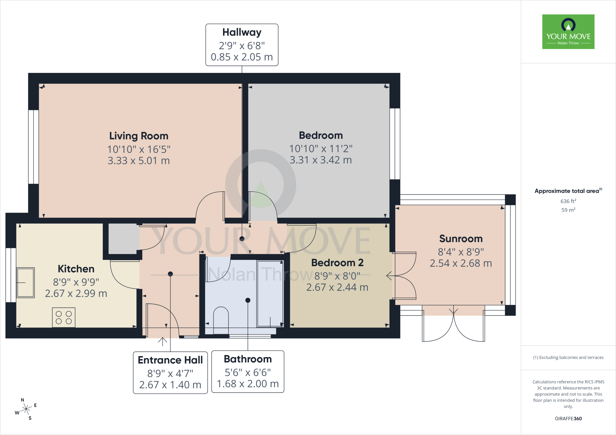 De-Ferneus Drive, Raunds, Wellingborough, Northamptonshire, NN9 floorplan