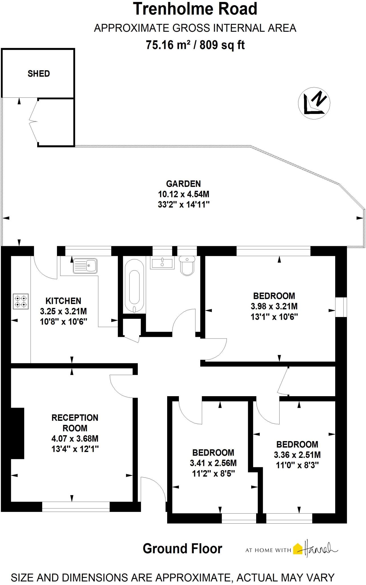 Trenholme Road, Penge, Bromley, London floorplan