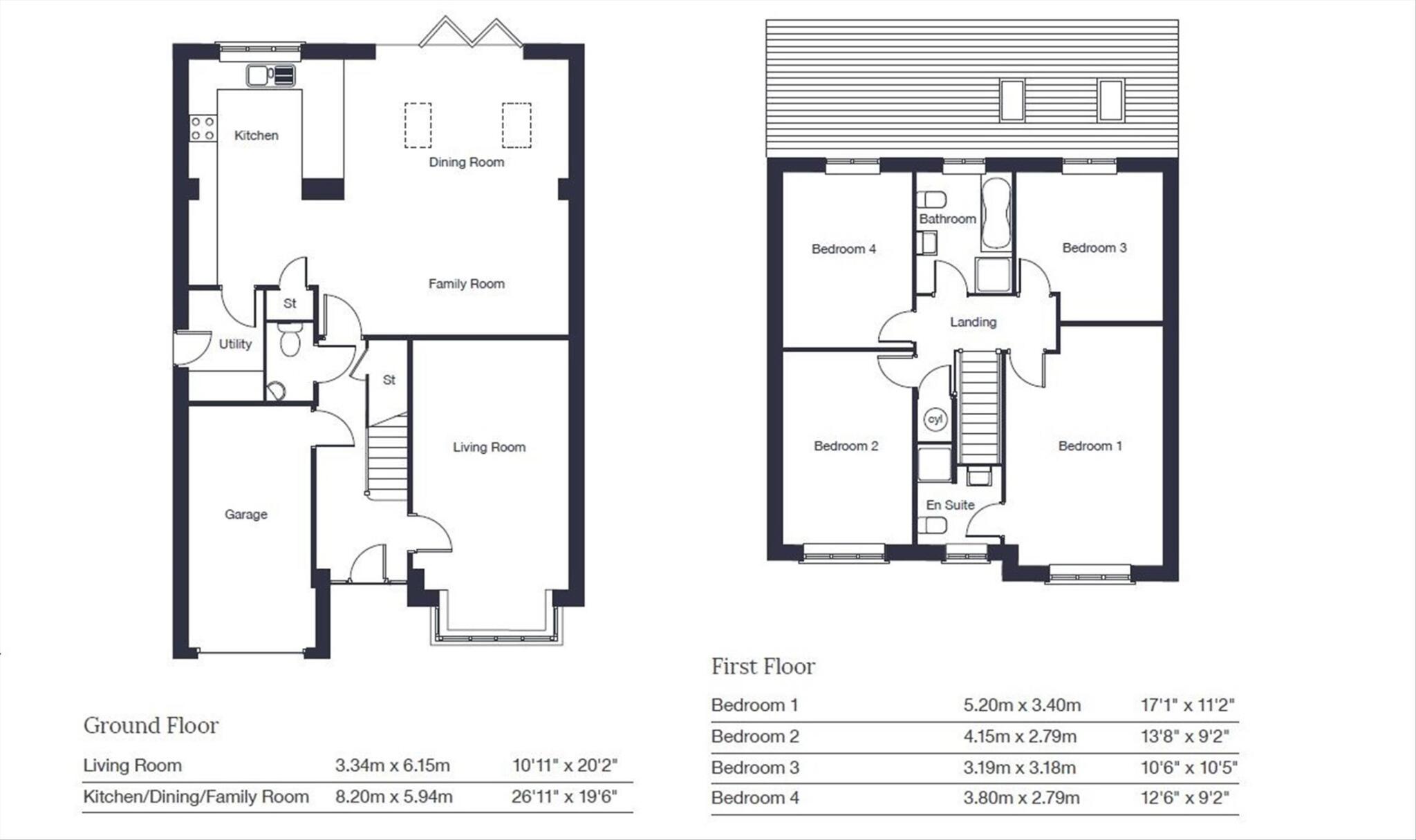 Bowland Rise, Dolphinholme, Lancaster floorplan