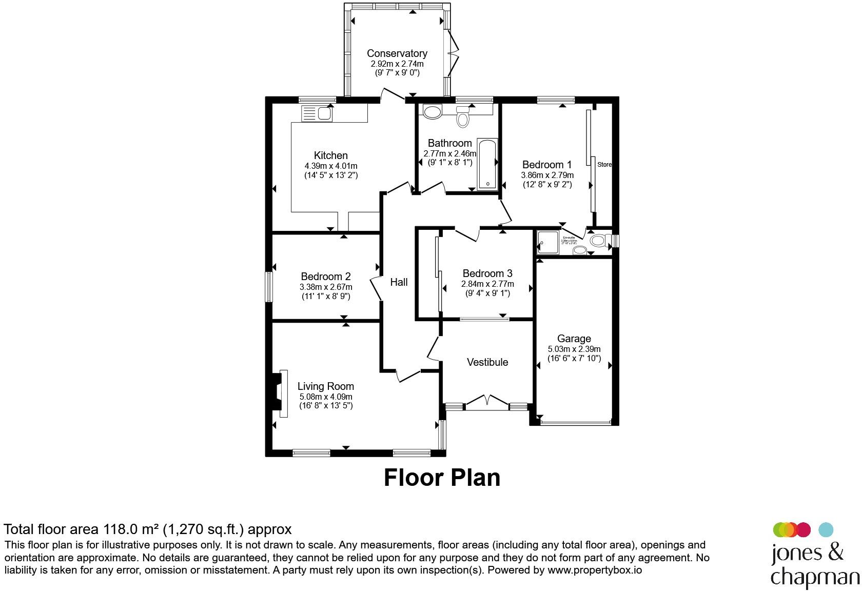 Griffiths Close, Wirral floorplan