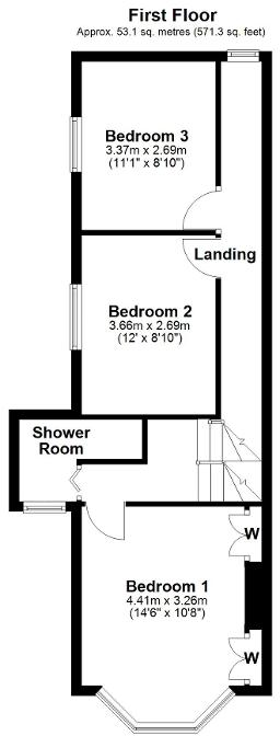 Great Preston Road, Ryde, Isle of Wight, PO33 1AZ floorplan