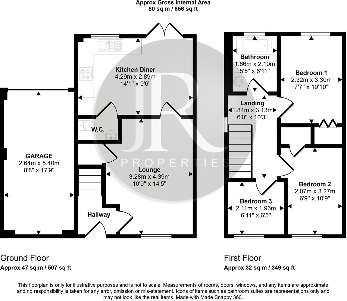 Hindley View, Brereton, Rugeley floorplan