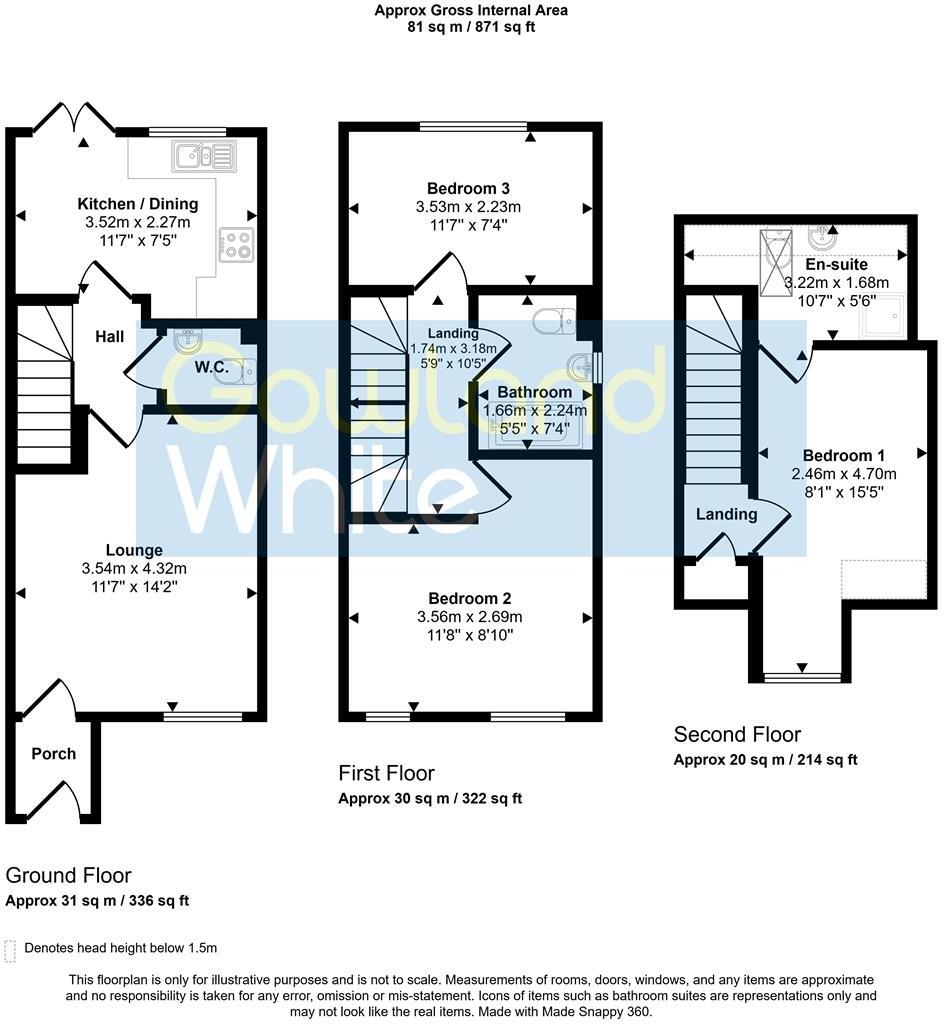Deepdale Avenue, Stockton-On-Tees, TS18 2QE floorplan