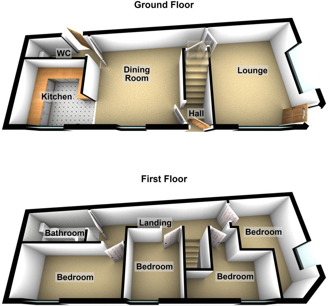 Cyril Street, Shaw, Oldham floorplan