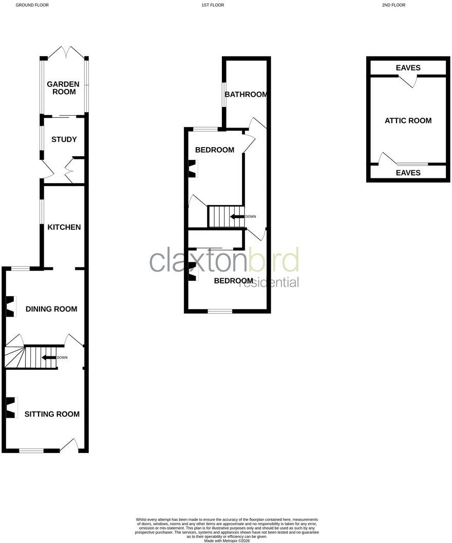 Helena Road, Norwich, NR2 floorplan