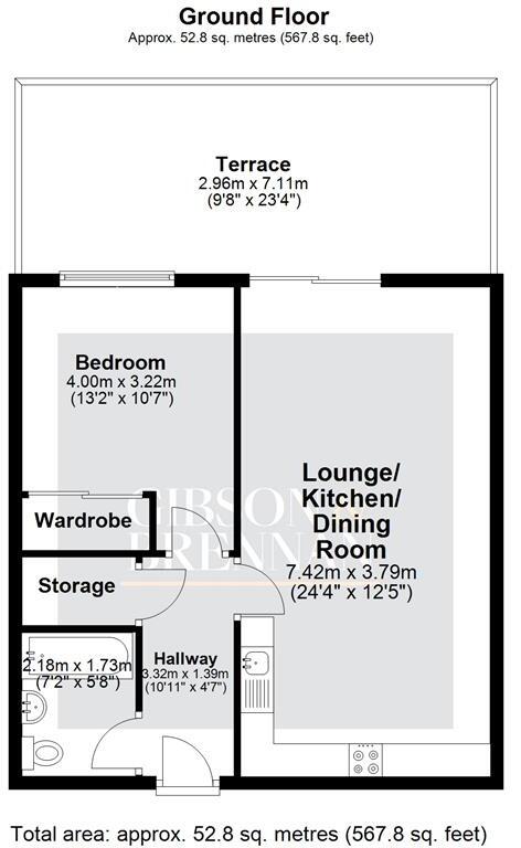 Cherrydown East, Basildon, Essex, SS16 floorplan