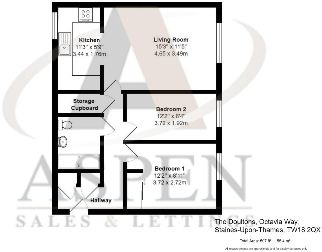 Octavia Way, Staines-Upon-Thames floorplan