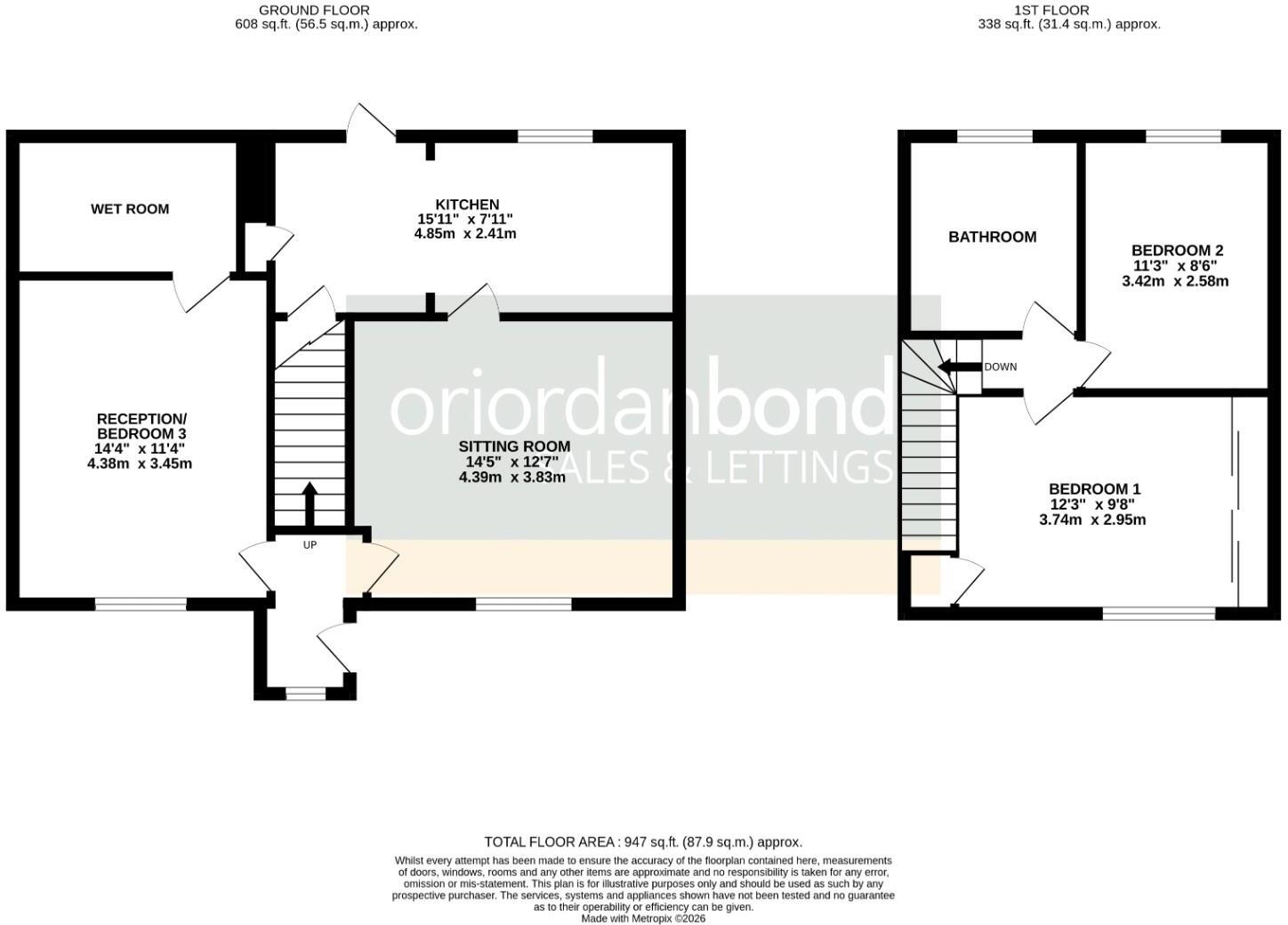 Whiston Road, Kingsthorpe, Northampton NN2 floorplan