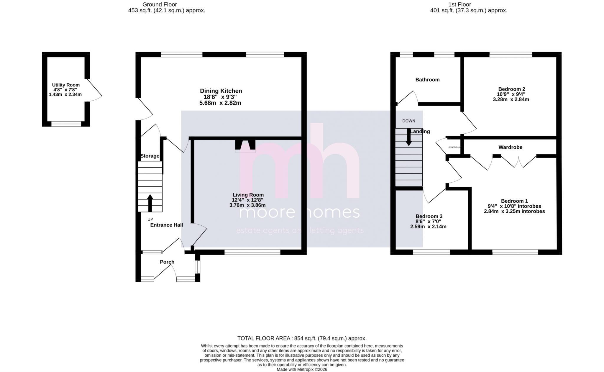 DISTAFF ROAD, Poynton, SK12 1HN floorplan