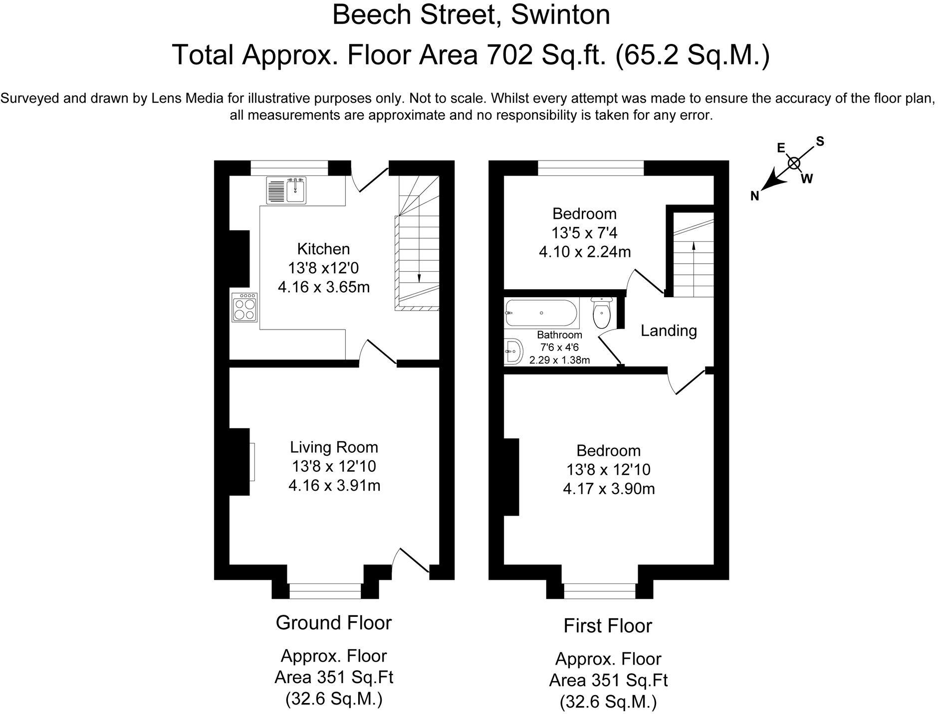 20, Beech Street, Swinton, M27 floorplan