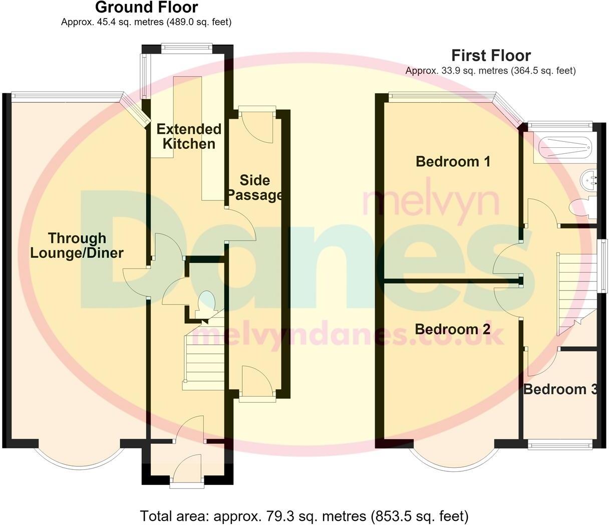 Horrell Road, Sheldon, Birmingham floorplan