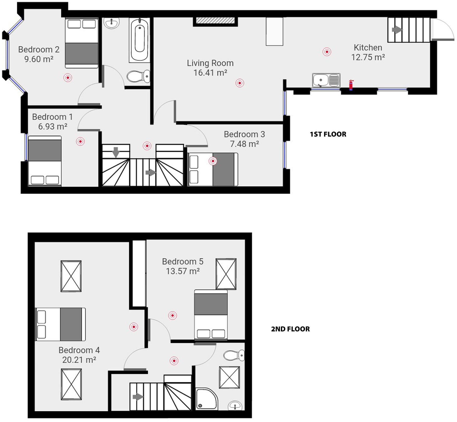 48 Ashleigh Grove, Jesmond floorplan