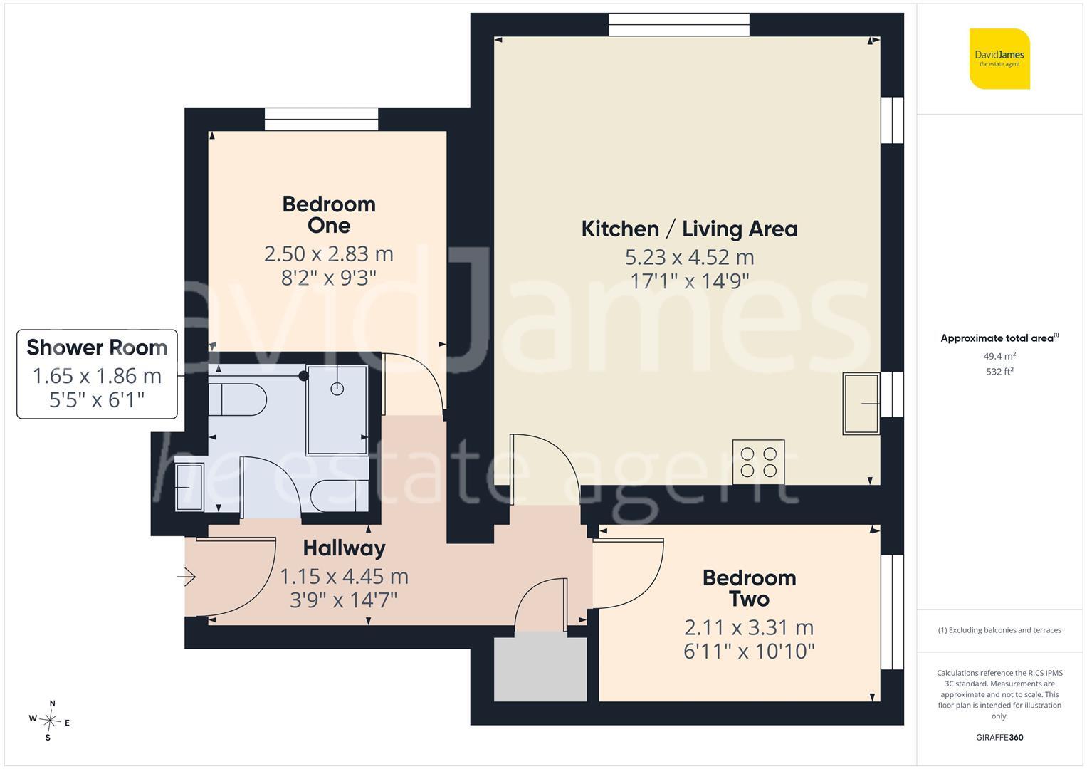 Porchester House, Porchester Road, Nottingham floorplan